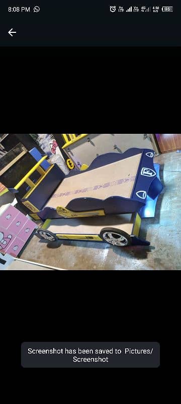 Kids bed | baby Car Bed | kidsbed | baby Bed 4