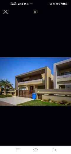 Paradise 500gz villa road 8 available for rent 03135549217