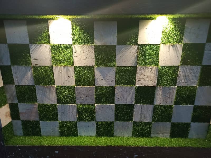 Marble Stone Wall - Grass Sand Stone wall - Mosaic wall - Wall Decor 10