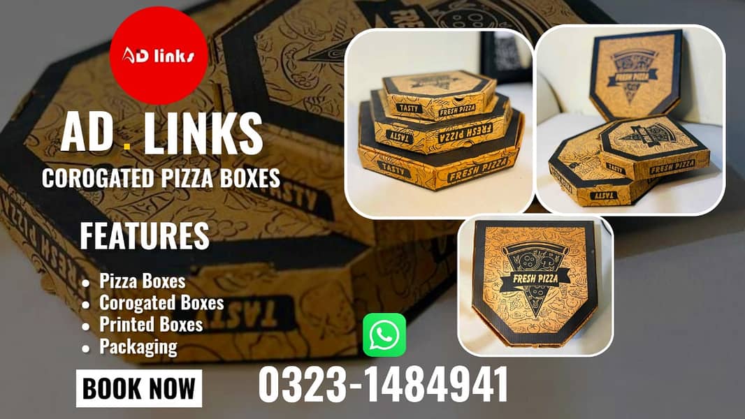 Pizza Boxes,Corogated Boxes,Printed Boxes,Packaging,BOX 8