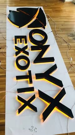 3D LOGO/3D Signage/Sign Board/Acrylic Sign/Panaflex SignBoard/flex