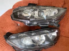 Honda civic x 2016-2018 headlights