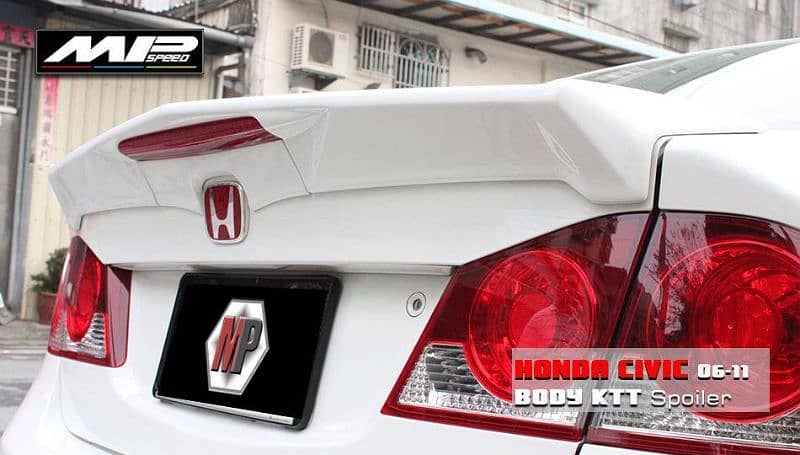 reborn spoiler ducktail for civic 3