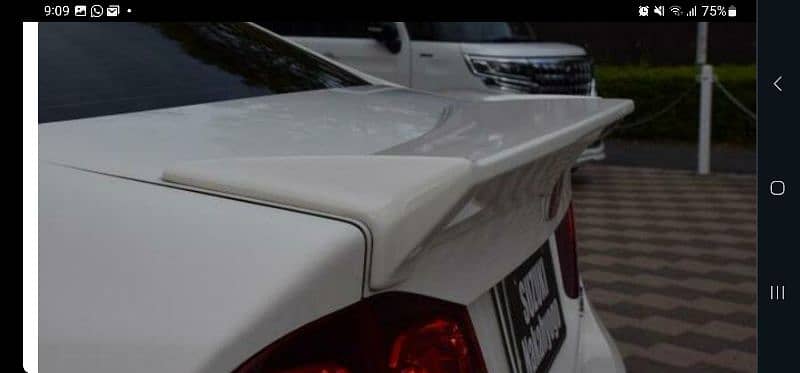 reborn spoiler ducktail for civic 7