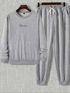 2 pcs Unisex dri fit printed sweatshirt tracksuit