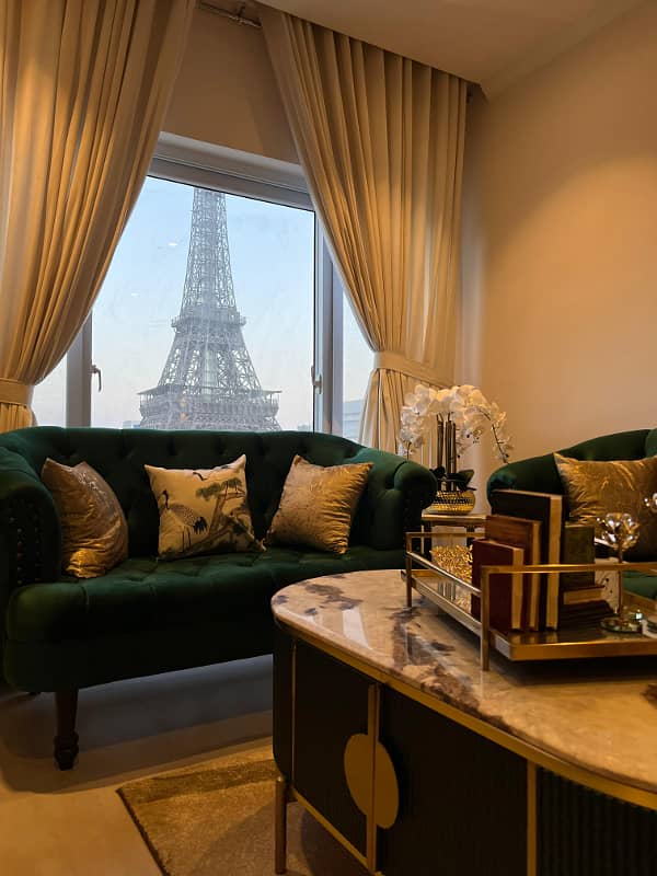 Royal Suite Facing Eiffel Tower Luxury Furnished For Sale In Quaid Block Sector F Bahria Town Lahore 6