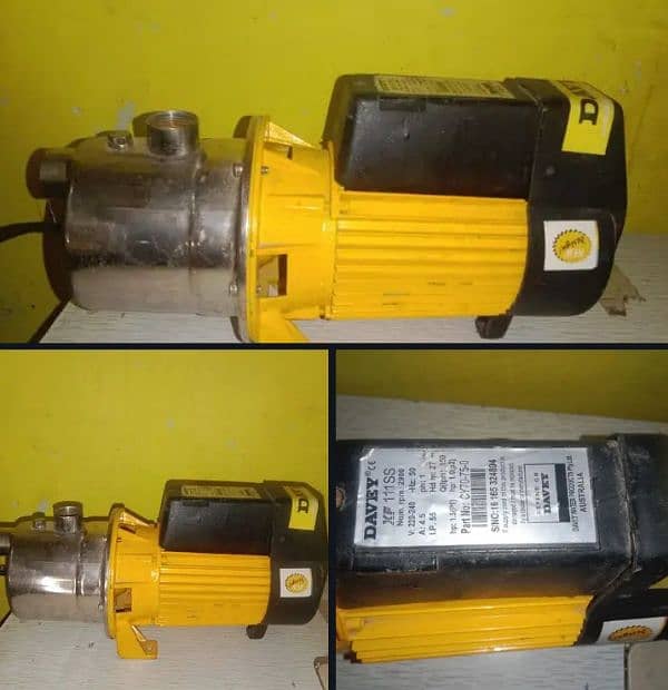 Devey jet pump full 1 hp , Pressure Pump ,Imported Suction Pump. 2