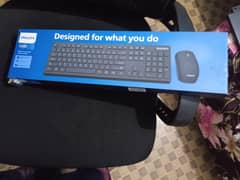 PHILIPS C602 WIRELESS KEYBOARD AND MOUSE COMBO