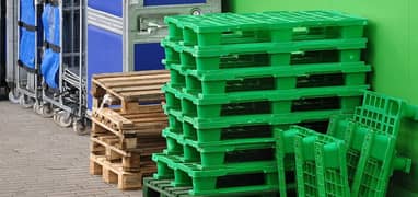 Heavy duty imported storage pallet in Pakistan|Plastic & wooden Pallet