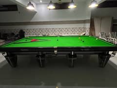 6X12 inch max Table Size  with complete ball set with one Good Cue for