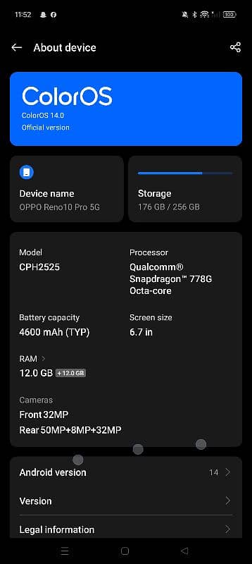 Oppo Reno 10 Pro 5G 5