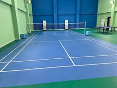 Badminton court|Sport Flooring Sheets|Sport Flooring Coating