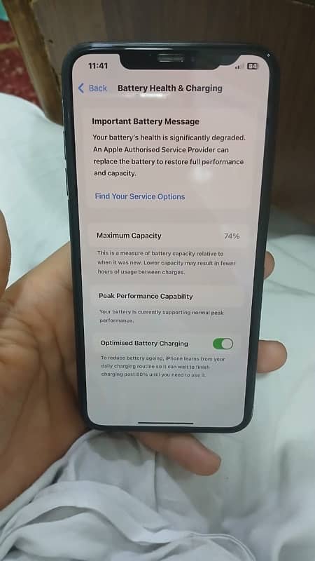 I phone xs max 256Gb  PTA APPROVED 7