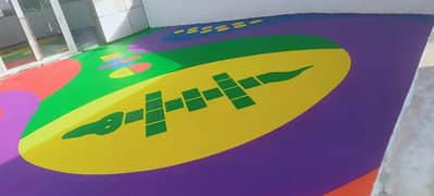 Pu Flooring 13mm |Sports Groung|Futsal Ground|Sports Flooring