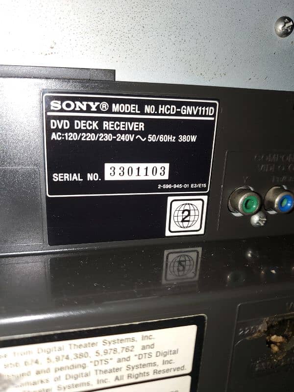 sony MHC GN111D sound system 4