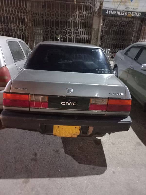 Honda Civic Standard 1986 3