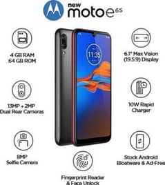 Motorola moto e6s special edition, PTA Approved, Peacock blue colour