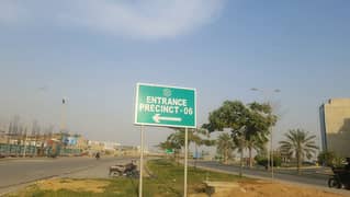 272sq yd plot in Precicnt-6 FOR SALE. Most developing precicnt of BTK near Bahria Heights