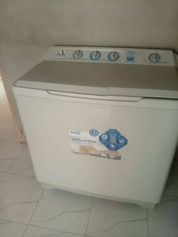 Haier washing machine 0