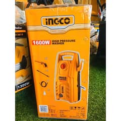 INGCO Pump High Pressure Car Washer - 140 Bar, Copper Motor