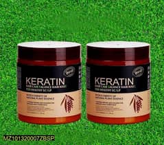 pack of 2 keratain hair mask 500ml