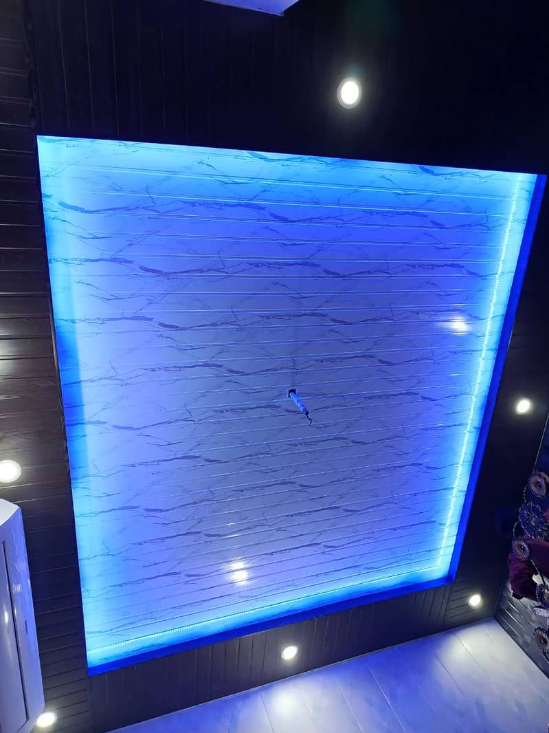 PVC WALL MART | FLUTED | PLAIN PVC/PS WALL PANEL | MEDIA WALL |CEILING 18