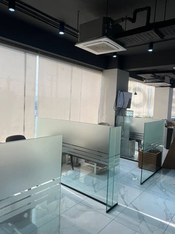 2350 SQFt Full Furnished Office Available Foe Rent Kohinoor City Faisalabad 7