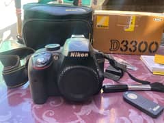 Nikon Dslr D3300 Almost New Box pack