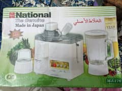 New National Juicer Blender MJ-176 & Panasonic Sandwich Maker P-0255