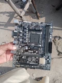 Asus A68hm Plus Mother board With Amd 6800k processor