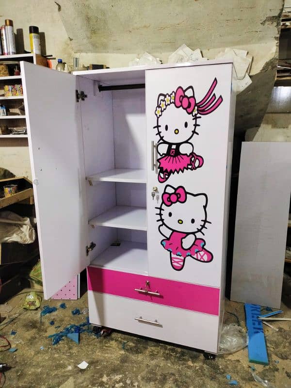 kids cupboard / baby  wardrobe / Almari 0316,5005723 8