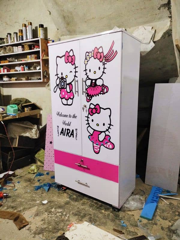 kids cupboard / baby  wardrobe / Almari 0316,5005723 9