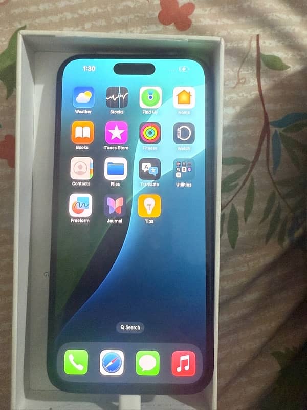 iPhone 15 pro Max 256 PTA approved 1