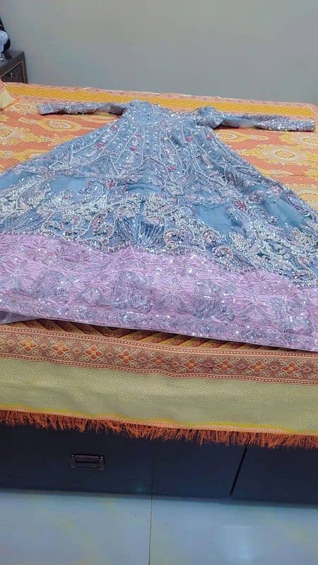 walima dress-wedding dress-maxi for sale stitched 3