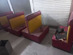 sofa sets 3 seater & 1 seater