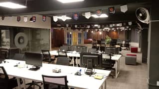 Furnished Office Space for Rent in Gulberg Ideal for Silent Office (Call Centre, Software House, Marketing Office, or Custom Setup)