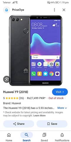 Huawei y9 2018 hai