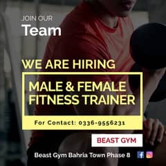 Gym Trainer / Fitness Trainer