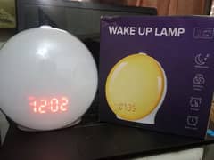 Wake Up Lamp with White Noise machine, 16million colors ,Alarm clock