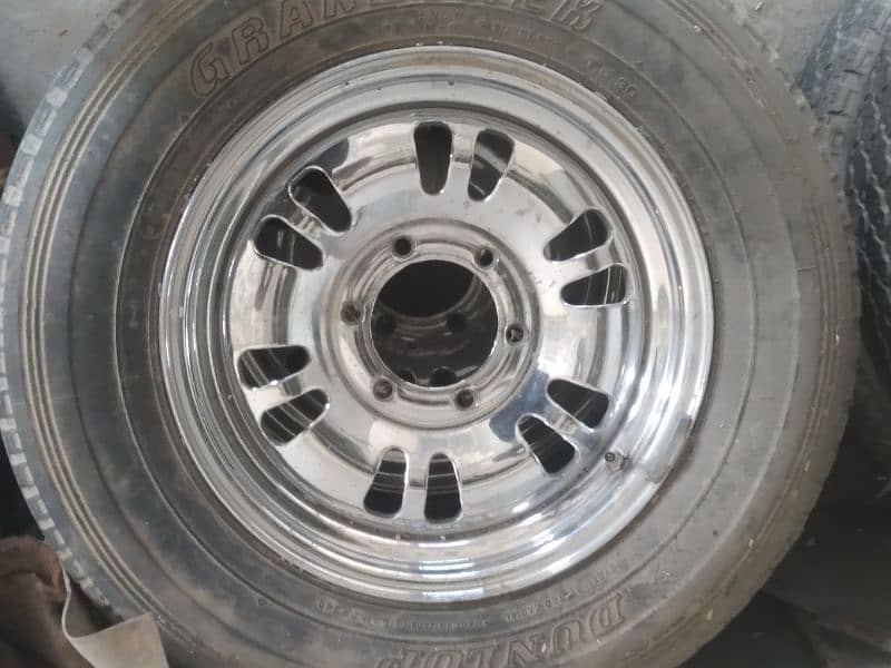 pajero steel rims aviable,  very good condition 1