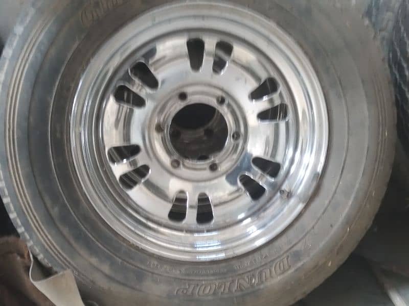 pajero steel rims aviable,  very good condition 3