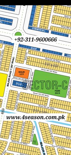 5 Marla Plot For Sale In  Nova City