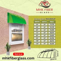 Fiber \ Window shade fiber \ Fiber Glass on discount in karachi