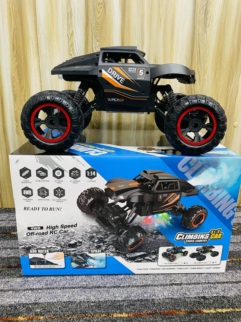 Remote Control Car 4x4 RC Off Road Car (Box Pack) brand new 14