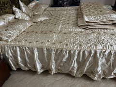 bridal bedsheet/ betsheet set dowry