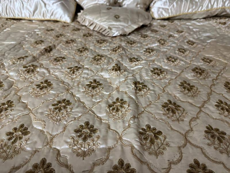 bridal bedsheet/ betsheet set dowry 2