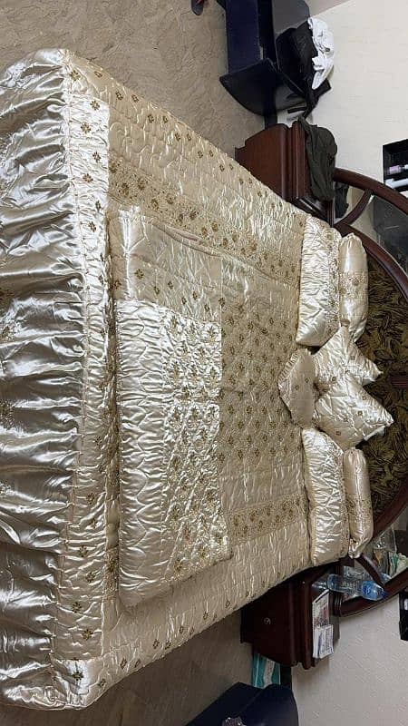 bridal bedsheet/ betsheet set dowry 7