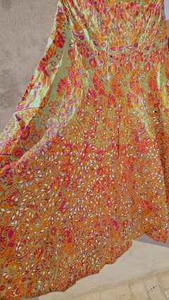 Pistachio color lehenga for weeding