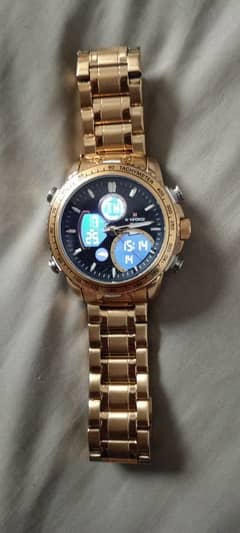 naviforce watch gold color