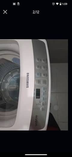 Samsung washing machine 10/10 only 1monthused